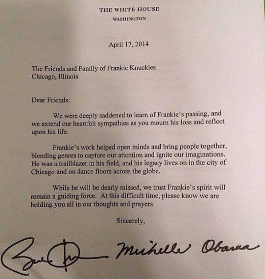 You can read the full letter below, with a picture of the President ...