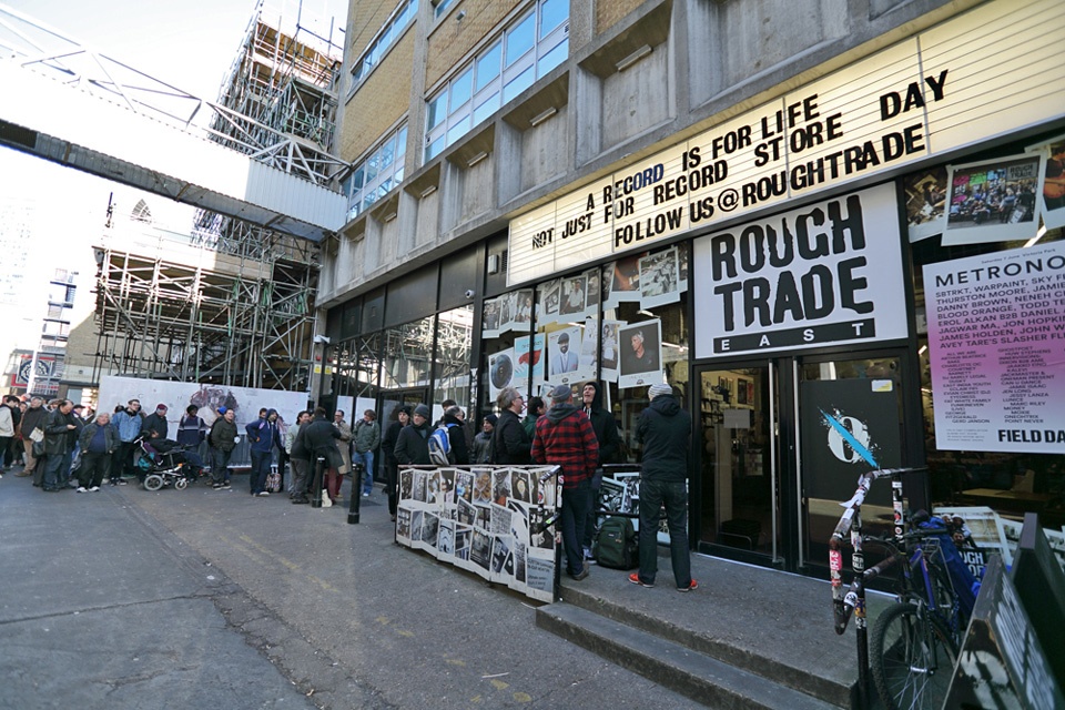Photos of Record Store Day 2014 at Rough Trade East in London The