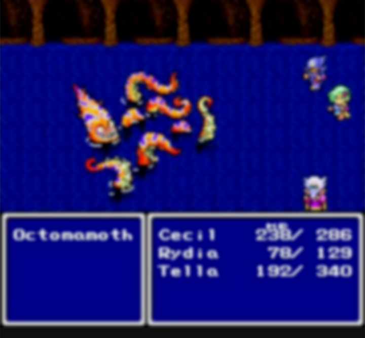 Final Fantasy IV (Super Famicom/SNES, 1991)