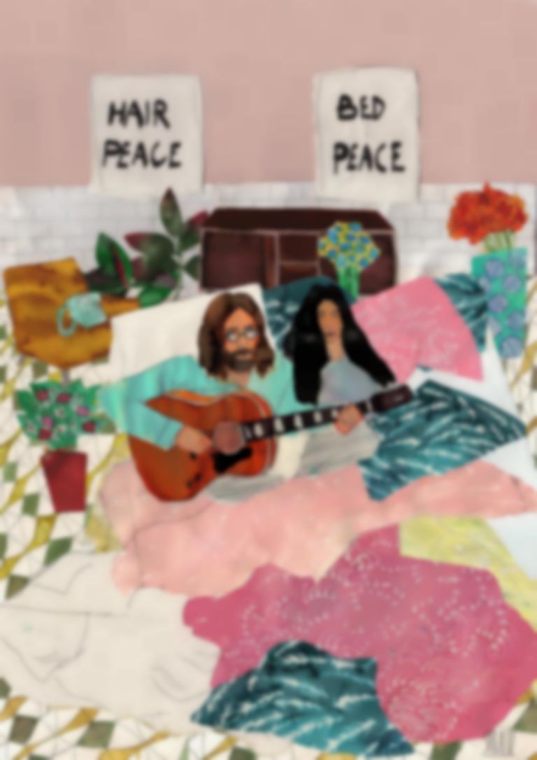 John Lennon and Yoko Ono