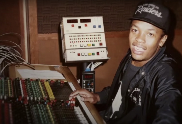 Dr. Dre returns to the studio after being discharged from hospital  following brain aneurysm