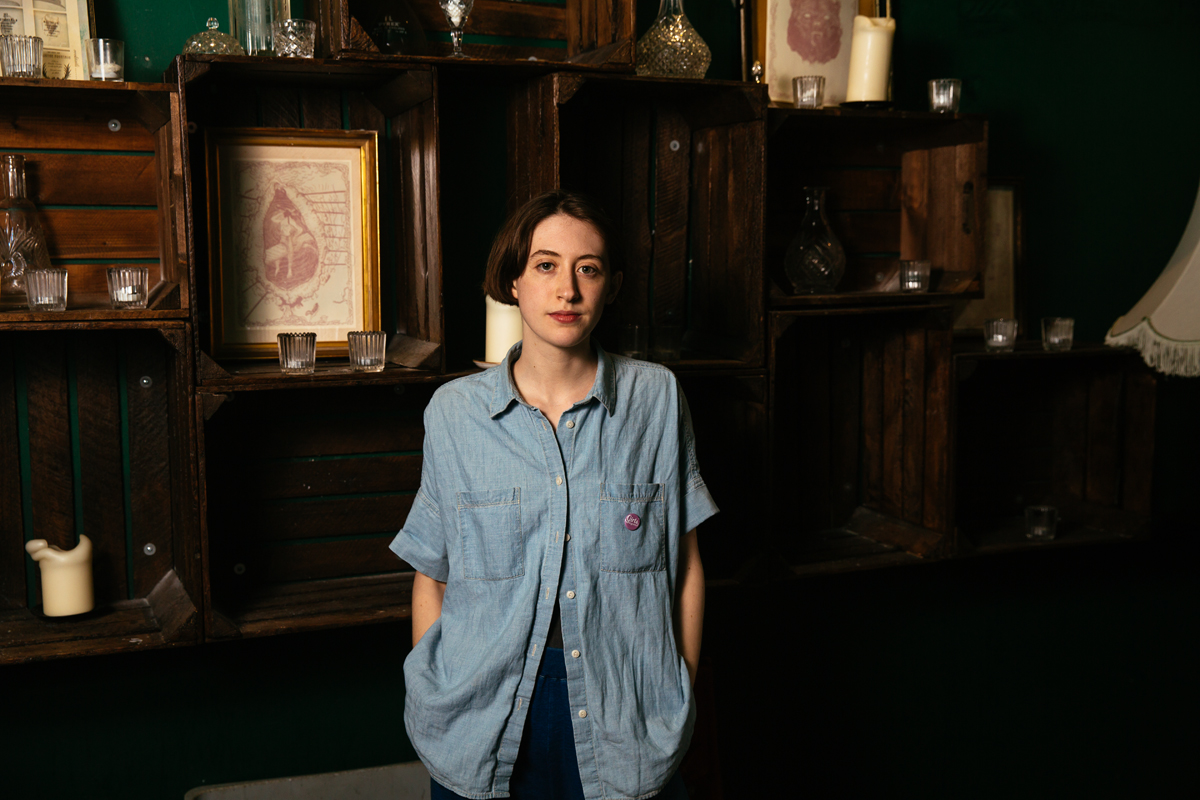 Frankie Cosmos Backstage with Best Fit The Line Of Best Fit