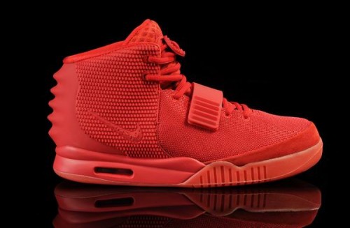 kanye west red october shoes