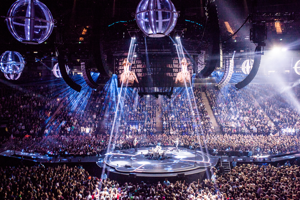 Bands might not be able to play London’s O2 Arena if they don’t also