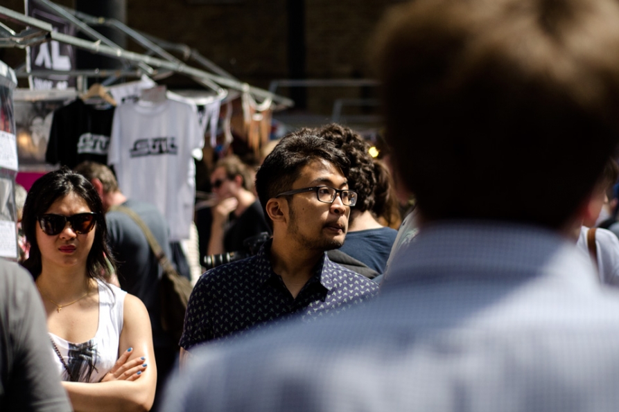 Photos of the Independent Label Market in Spitalfields, London 2013