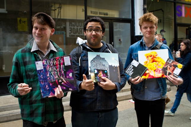 Record Store Day 2012 - Three dudes