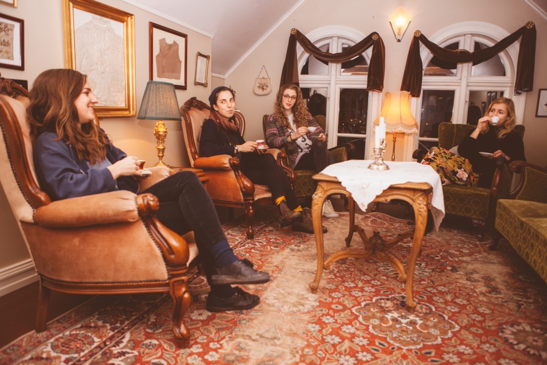 Interview Chastity Belt Talk About The Creation Of Their Second Album Filmed on the band's spring 2015 tour, this new music video offers a candid look at life on the road with seattle band chastity belt. interview chastity belt talk about