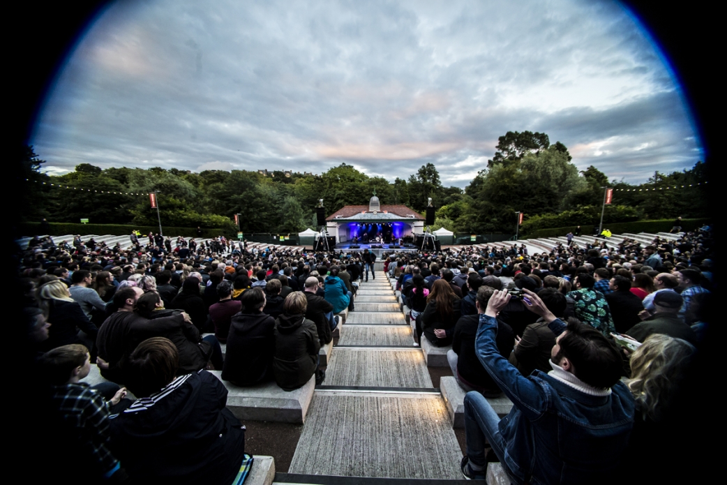 Idlewild at Kelvingrove Bandstand in Glasgow
