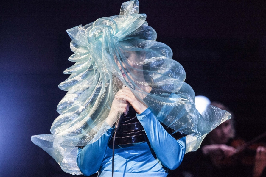 In Photos Björk performs at Iceland Airwave 2016