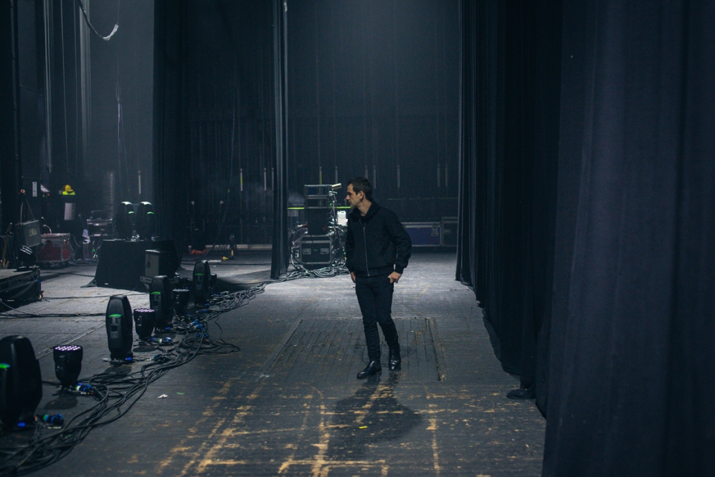 Josef Salvat Backstage with Best Fit