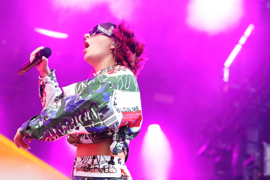 Photos of Charli XCX at Pitchfork Music Festival in Chicago 2019 Line
