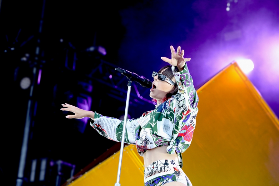 Photos of Charli XCX at Pitchfork Music Festival in Chicago 2019 Line