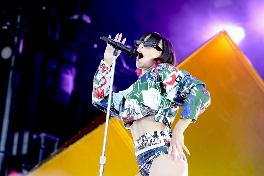 Photos of Charli XCX at Pitchfork Music Festival in Chicago 2019 Line