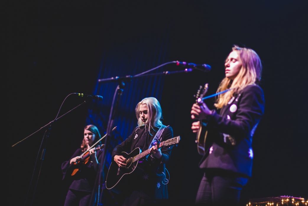 boygenius live at the Fox Theatre Oakland