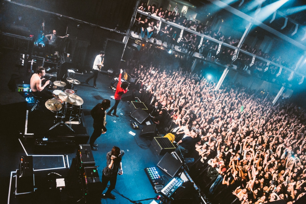 Photos of the 1975 at terminal 5 in nyc