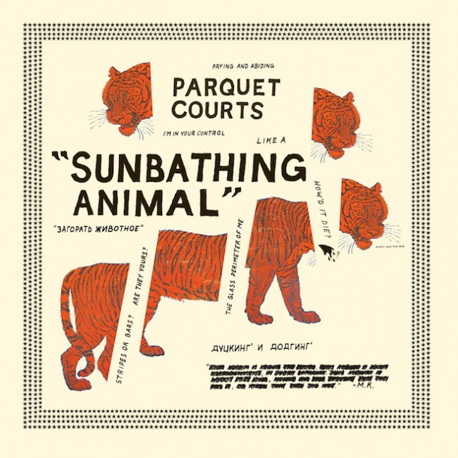 parquet courts sunbathing animals