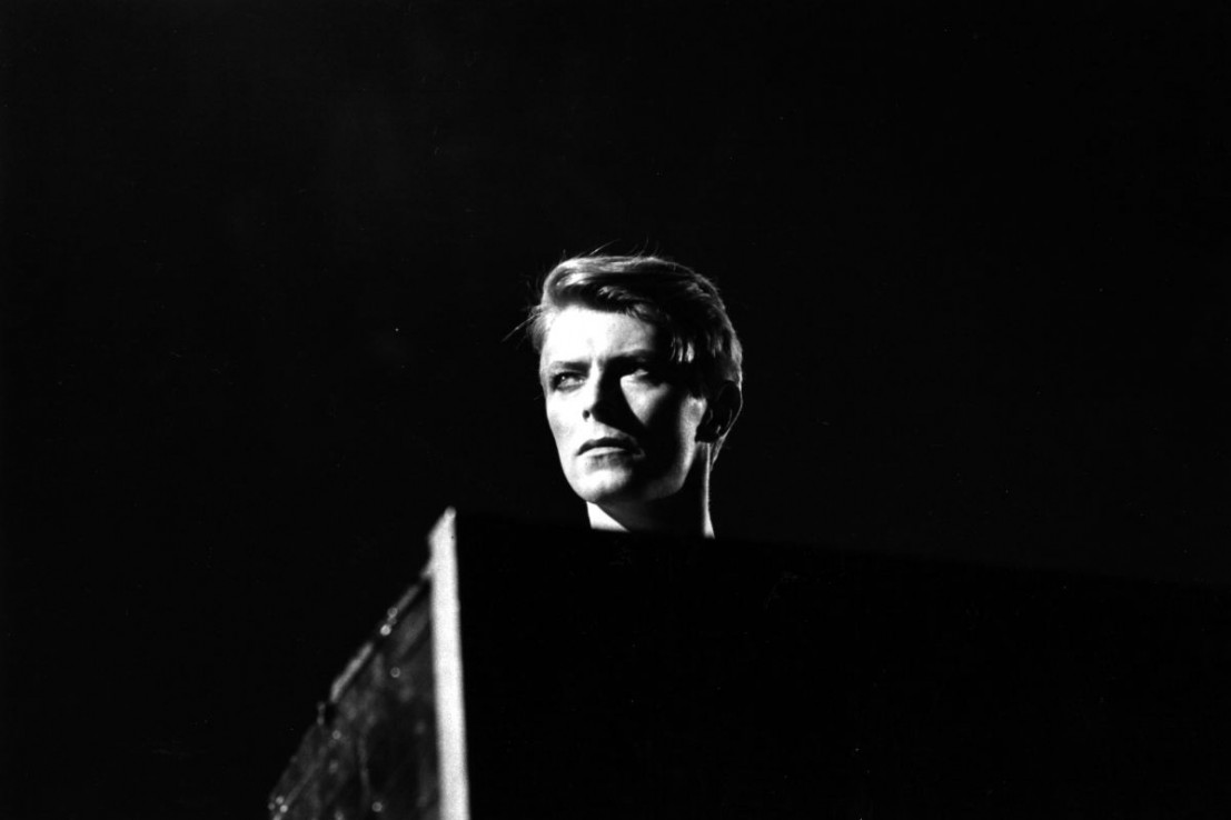 Still from Bowie live at Earl's Court