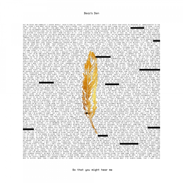 Bear S Den So You Might Hear Me Album Review