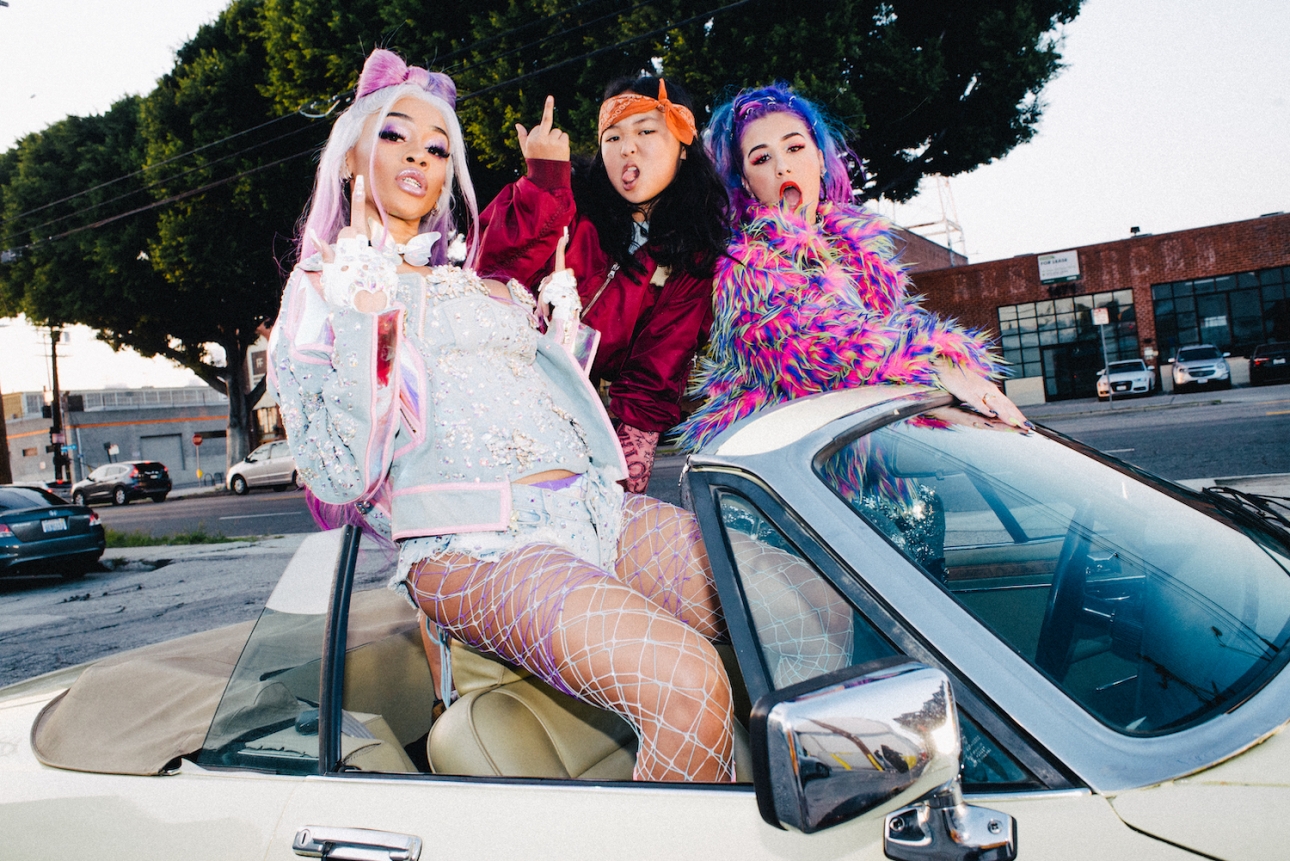 Saweetie links with GALXARA for new Birds of Prey single "Sway With Me...