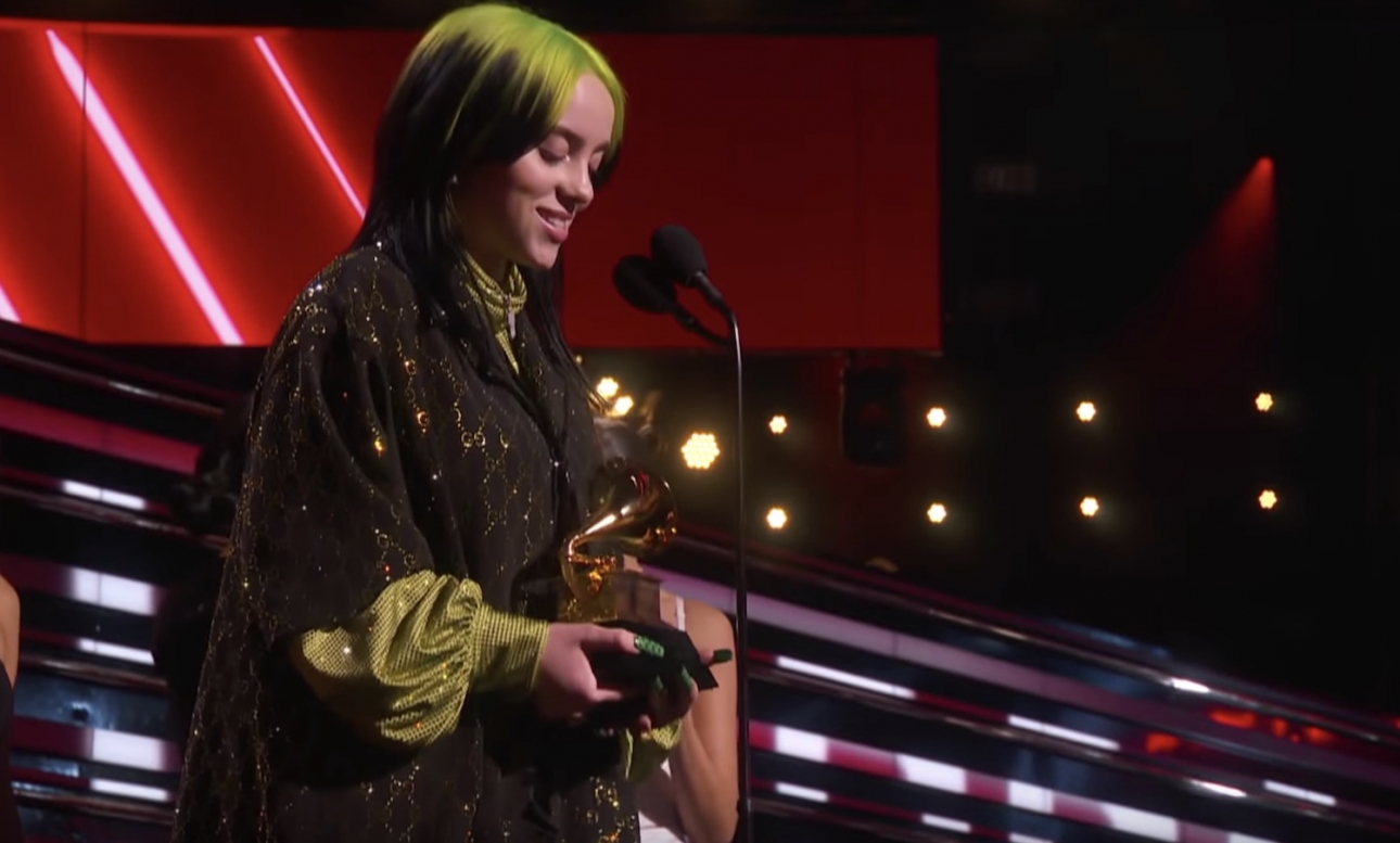 Billie Eilish is the first person since 1981 to win the “Big Four