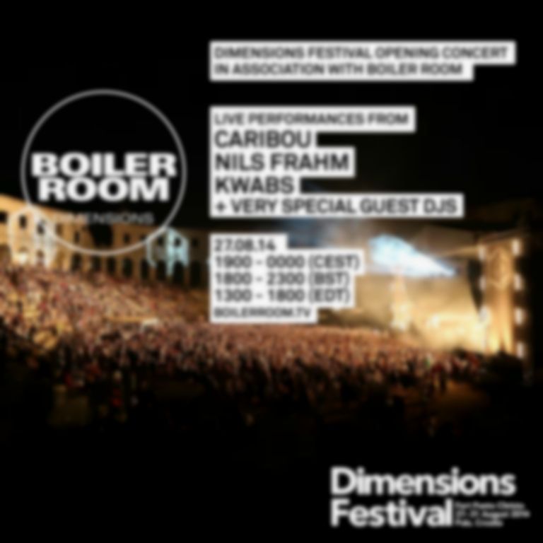 Boiler Room to broadcast Caribou, Nils Frahm & Kwabs sets from Dimensions Festival