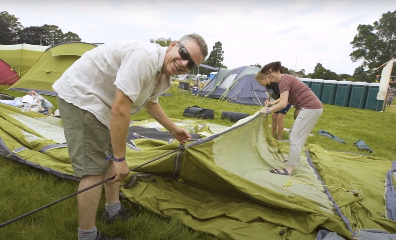 Deer Shed detail 2020 socially distanced camping weekender 