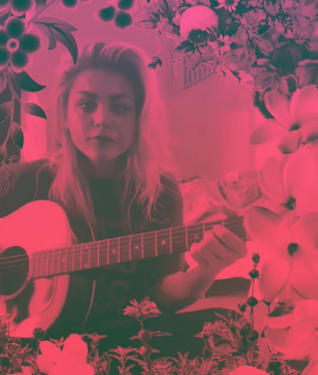 Frances Bean Cobain performs snippet of new track