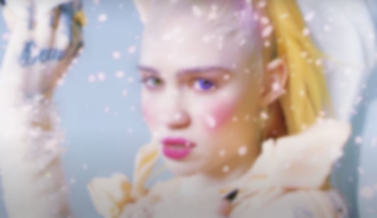 Grimes shares another preview of “Shinigami Eyes” on TikTok
