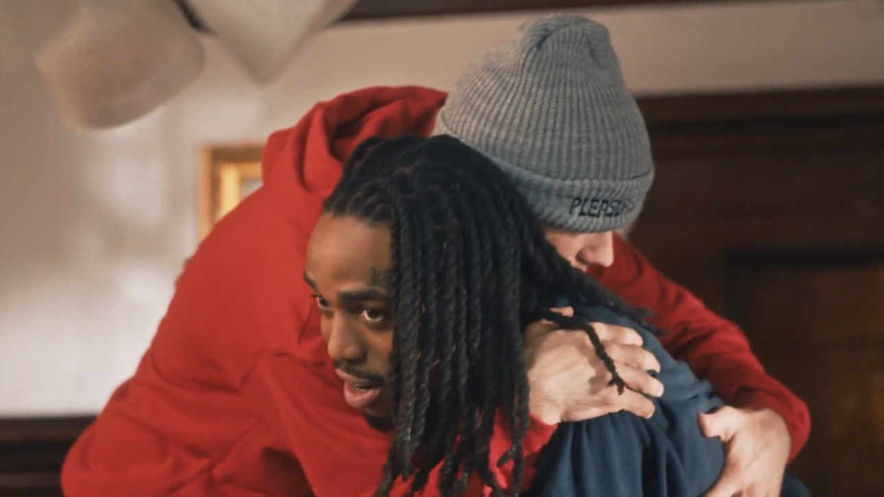 Justin Bieber and Quavo join forces for positive new ...