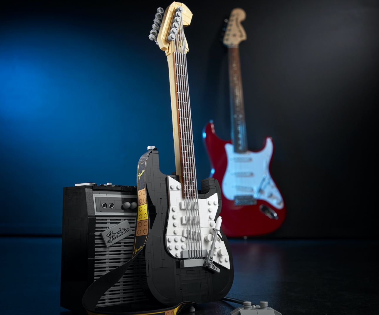 LEGO’s Fender Stratocaster set is landing next month