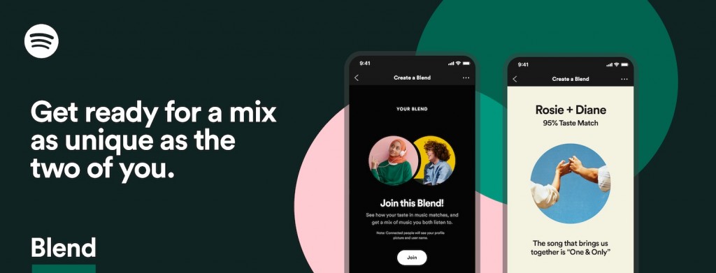how to spotify blend with friends