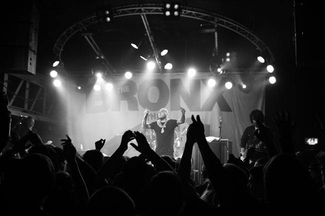 The Bronx headline Glasgow's Garage