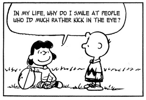Charlie Brown comics remade with The Smiths lyrics