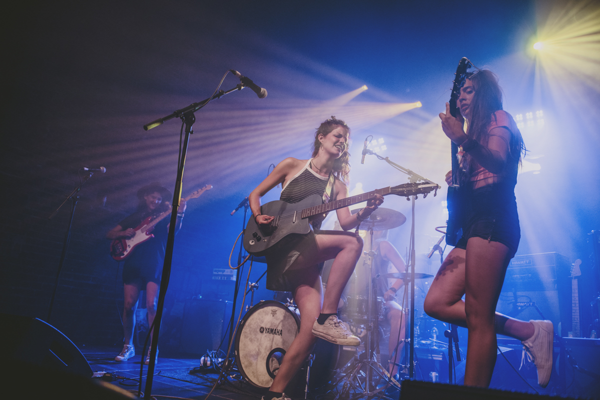 Watch Hinds perform "Davey Crockett" in a raucous acoustic ...