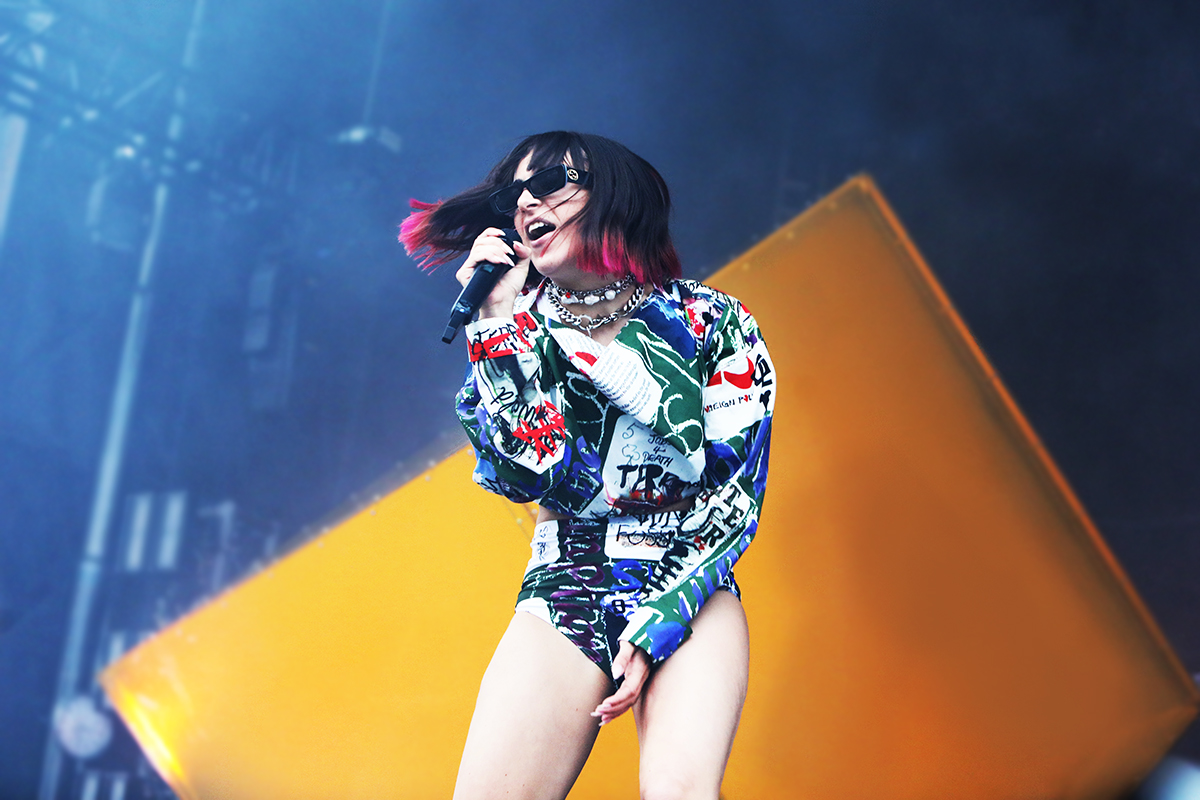 Photos of Charli XCX at Pitchfork Music Festival in Chicago 2019 Line