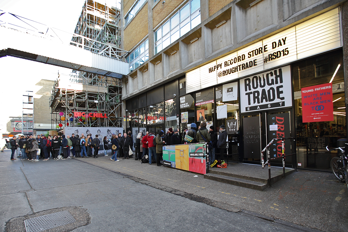 Photos of Record Store Day 2015 at Rough Trade East in London