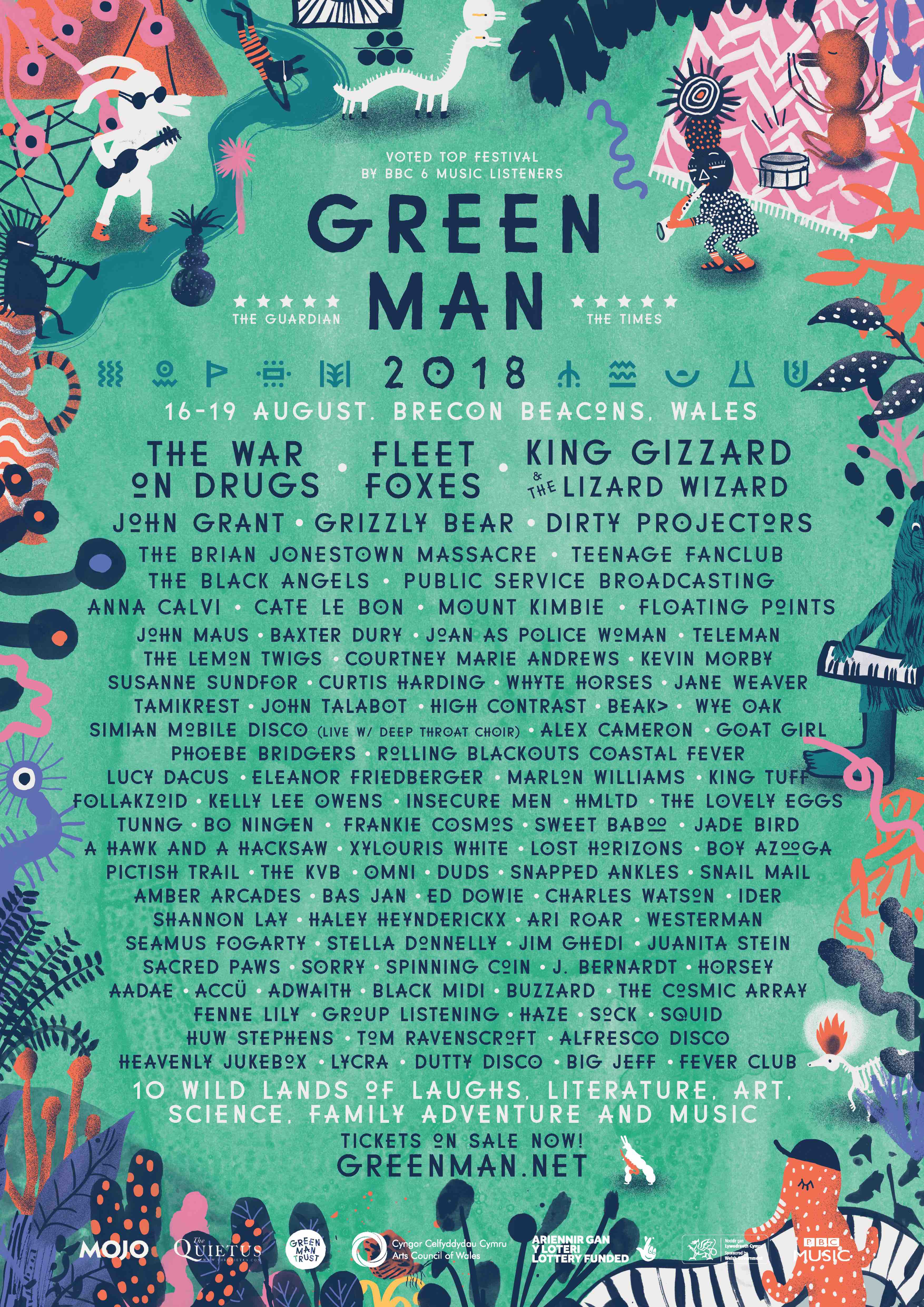 Green Man Festival completes its 2018 lineup with final