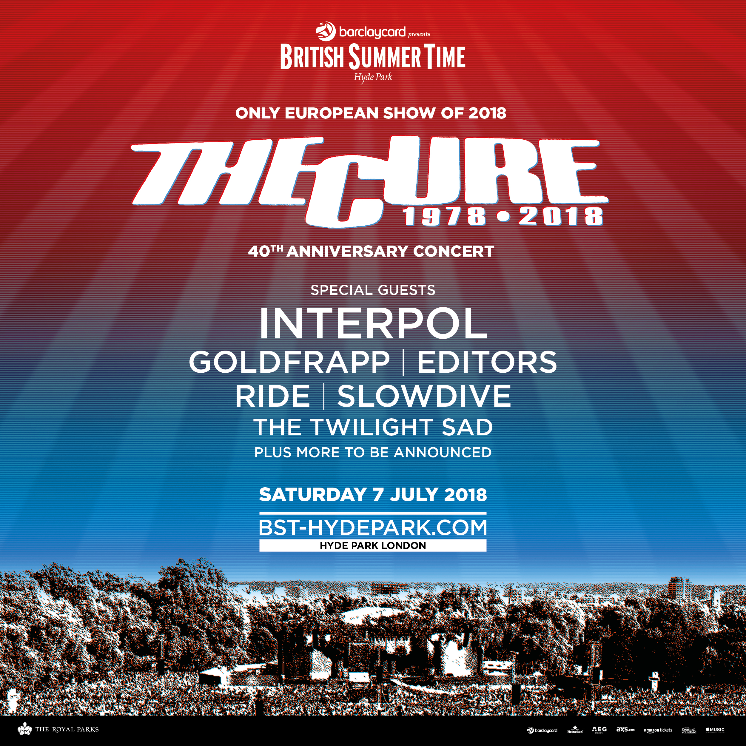 The Cure announce massive 40th anniversary celebrations