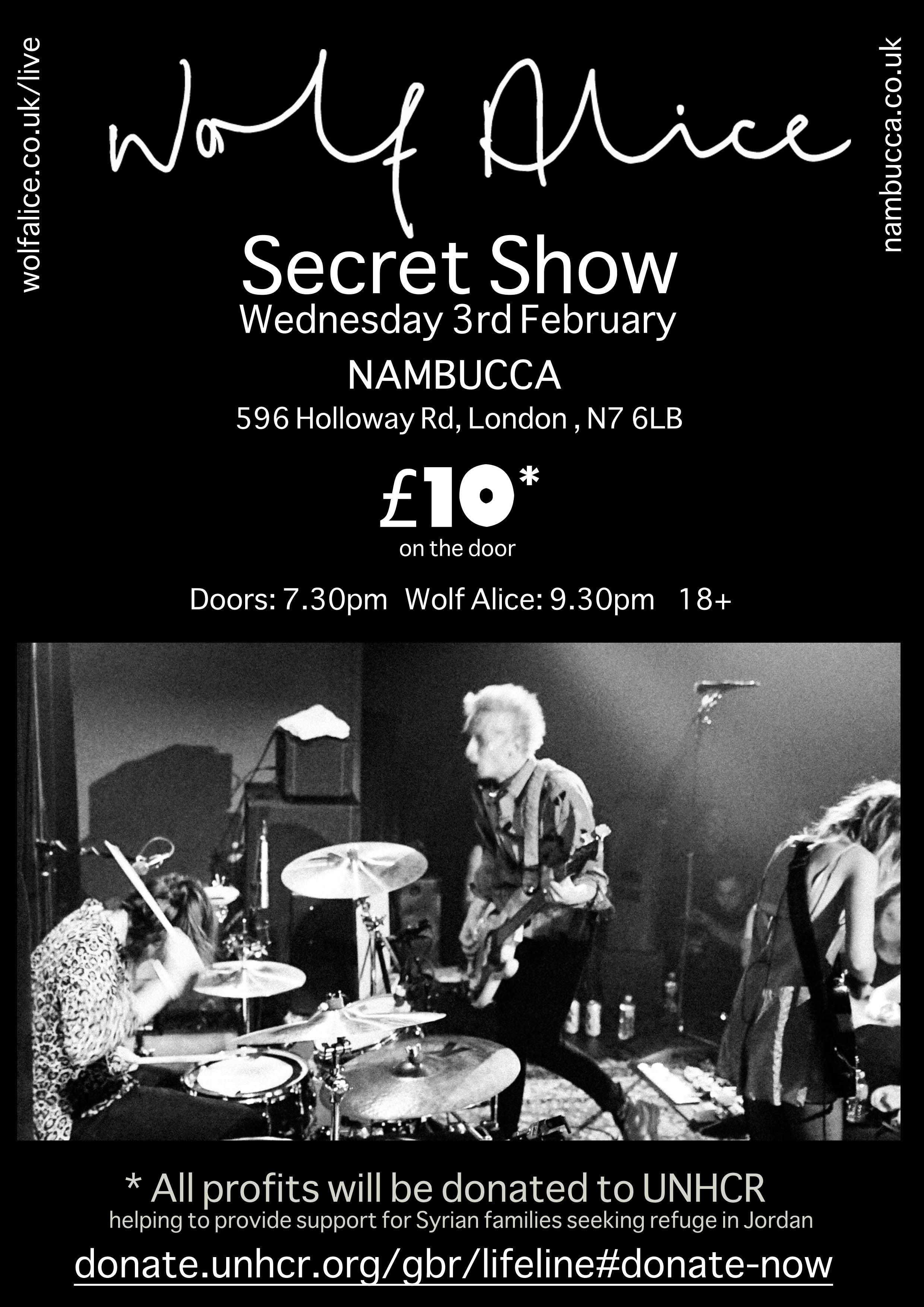 Wolf Alice announce London show tonight to raise money for UNHCR