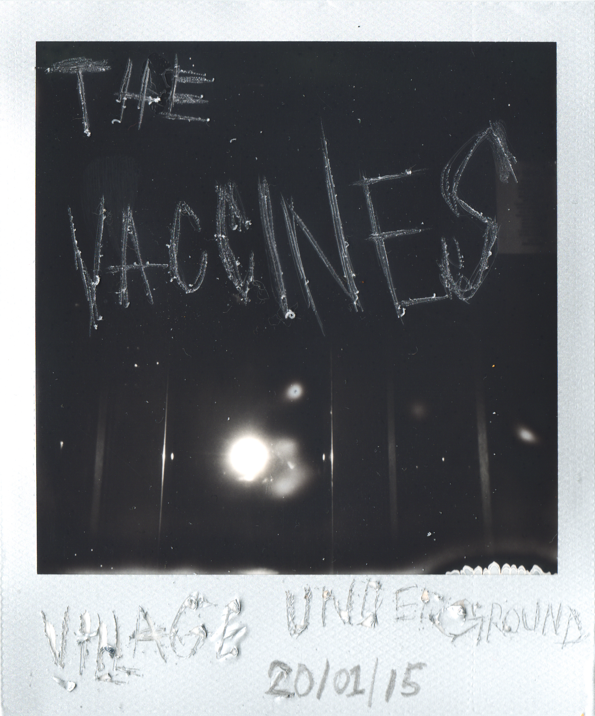 Polaroids with The Vaccines