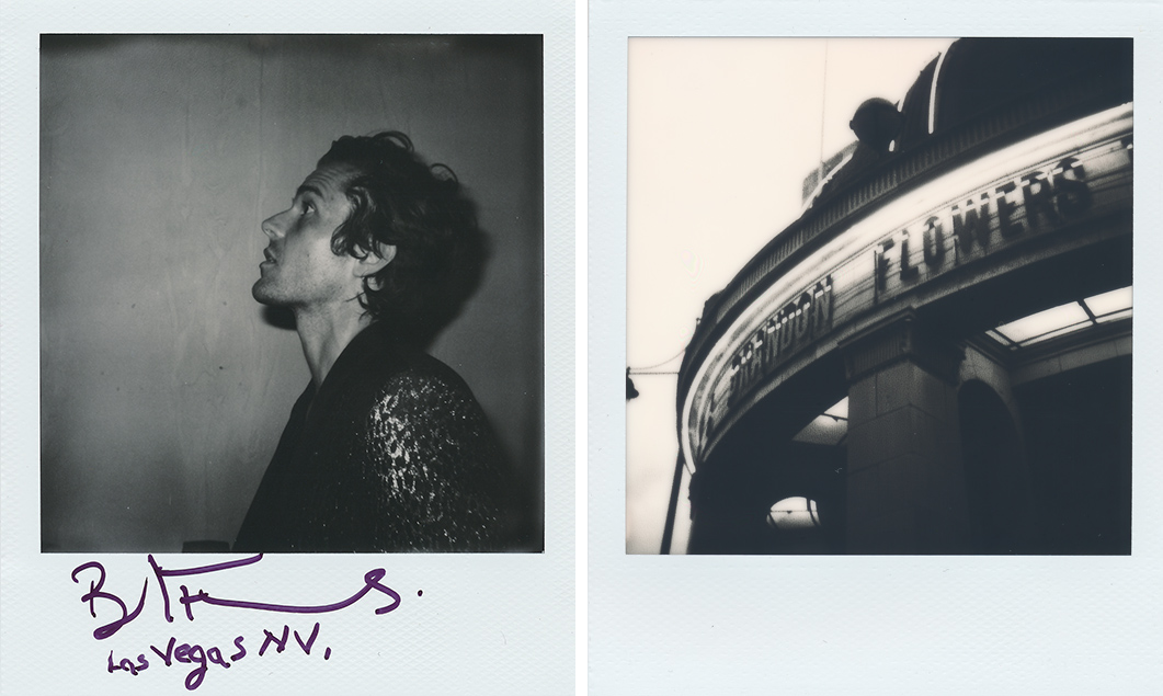 Polaroids with Brandon Flowers